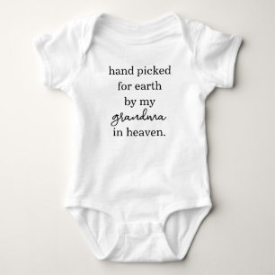 Body Para Bebê Presente Celestial da Vovó