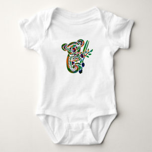 Body Para Bebê Presente Colorido do Urso Koala