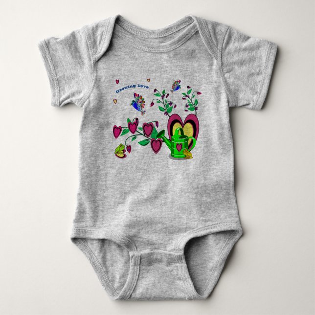 Body Para Bebê Presente de Banho para Recém-Nascido (Frente)
