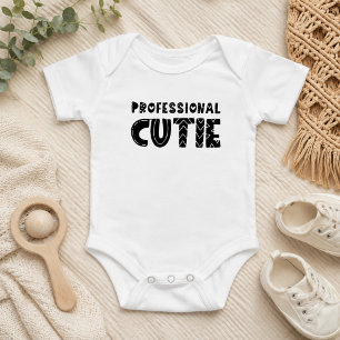 Body Para Bebê Presente de Chuveiro de Bebê Profissional Cutie