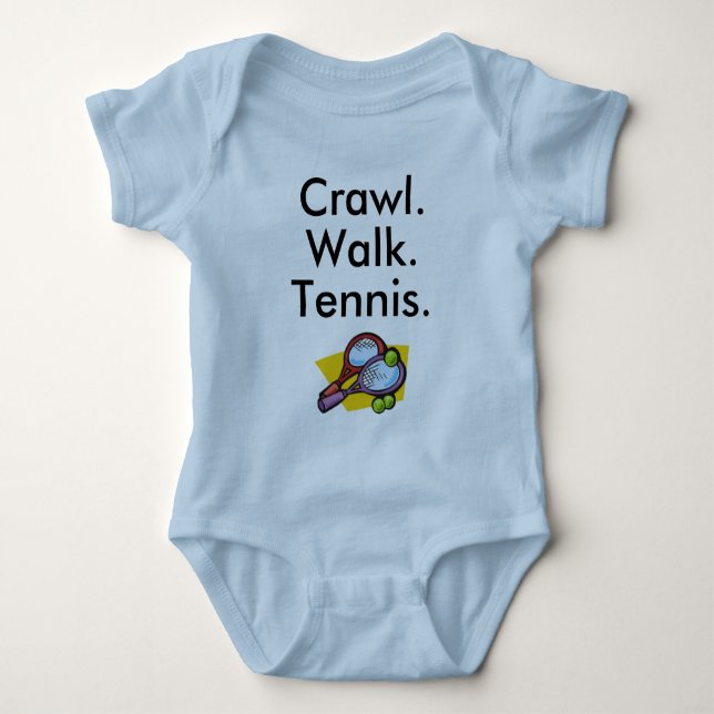 Body Para Bebê Presente de Recém-Nascido de Tênis, Bodysuit de Be (Frente)