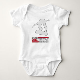 Body Para Bebê Presente de Skateboard de Tentativa de Morte do Sa