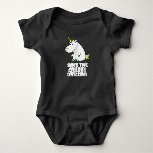Body Para Bebê Presente do Hippo Lover Chubby Unicorn Hippo Cut