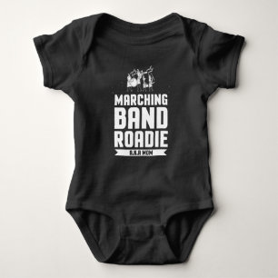 Body Para Bebê Presente engraçado da mamã de Roadie da banda
