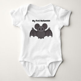 Body Para Bebê Presente|Meu Primeiro Halloween Morcego Fofo