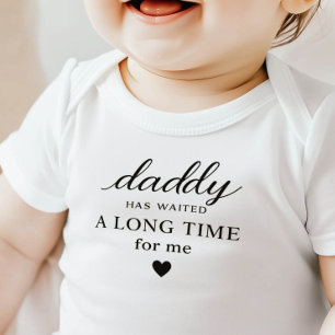 Body para Bebê Presente O Papai Esperou