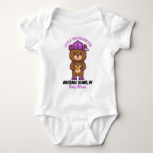 Presente Personalizado para Bebê de Mackinac Islan