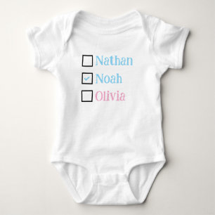 Body Para Bebê Presente Personalizado para Trigêmeos, Roupas Pers