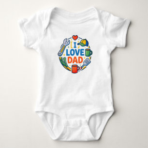 Body Para Bebê Presente Única Camisola de Algodão para Bebé Eu
