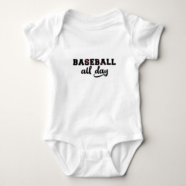 Body Para Bebê Presentes De Beisebol Para Mulheres (Frente)