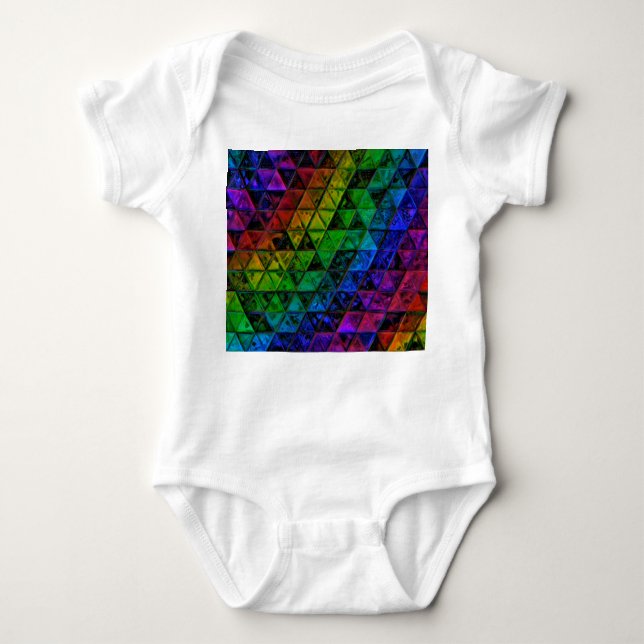 Body Para Bebê Pride Glass (Frente)