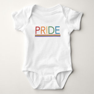 Body Para Bebê PRIDE Rainbow Baby Bodface