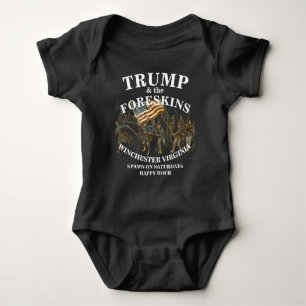Body Para Bebê PrimAlaska Político Patriótico Trump Republicano