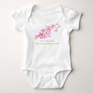 Body Para Bebê Primavera delicioso em macacão-bebê (R)