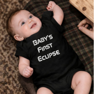 Body Para Bebê Primeira blusa Eclipse Solar Eclipse 2026 do bebê
