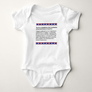 Body Para Bebê Primeira Emenda