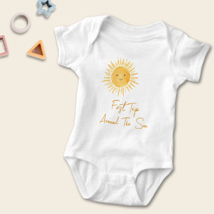 Body Para Bebê Primeira Volta ao Sol