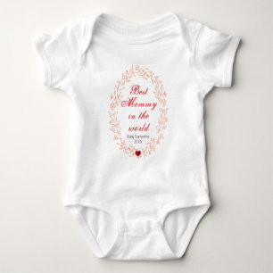 Body Para Bebê Primeiro Conjunto do Dia das Mães do Bebê