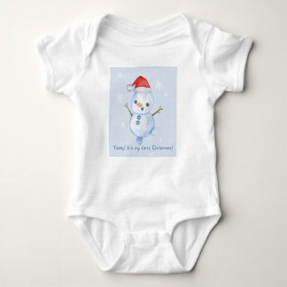 Body Para Bebê Primeiro Natal para um bebê