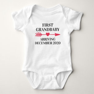 Body Para Bebê Primeiro Neto com Seta Boho
