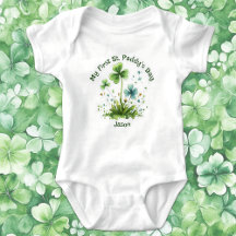 Primeiro Shamrock do Dia de São Patrício