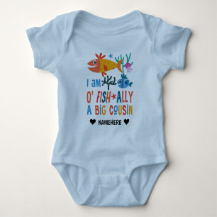 Body Para Bebê Primo Grande - Oficialmente um Primo Grande