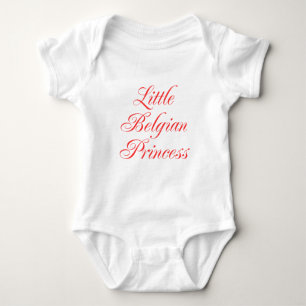 Body Para Bebê Princesa Belga