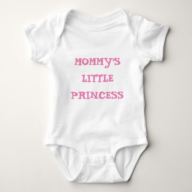 BODY PARA BEBÊ PRINCESA DA MAMÃE  (Frente)