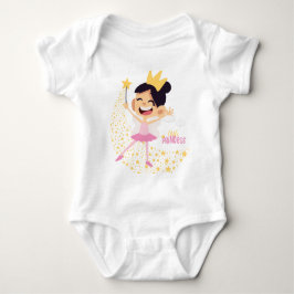 Body Para Bebê Princesa das Estrelas, Desejos Mágicos