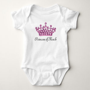 Body Para Bebê "Princesa de Muito" 