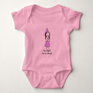 Body Para Bebê Princesa Ninja Baby!