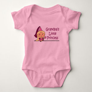 Body Para Bebê Princesa Pequena do Avô