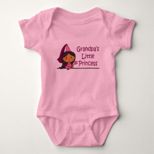 Body Para Bebê Princesa Pequena do Avô