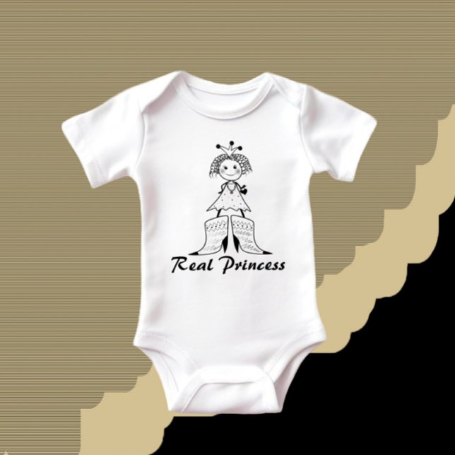 Body Para Bebê Princesa real (Criador carregado)