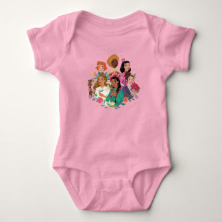 Body Para Bebê Princesas do Céu™
