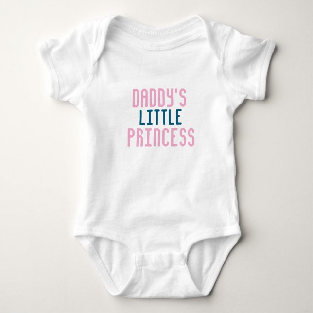 Body Para Bebê "Princesinha do Papai"  (Frente)