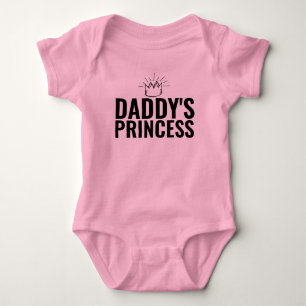 BODY PARA BEBÊ PRINCÍPIOS DO PAI DA GAROTA DE BEBÊ