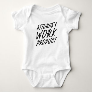 Body Para Bebê Produto do trabalho do advogado (Scribble)