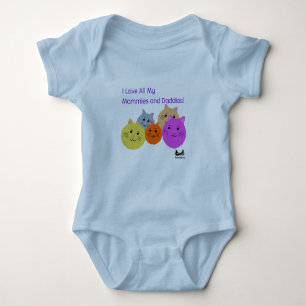 Body Para Bebê Produtos da família de Polyamory das mamãs e dos