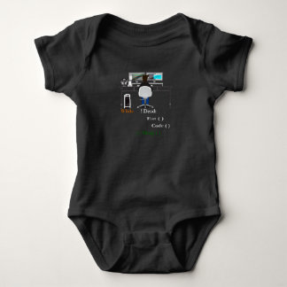 Body Para Bebê Programador de computador e desenvolvedor