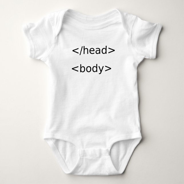 Body Para Bebê Programadores e Desenvolvedores Código Divertido (Frente)
