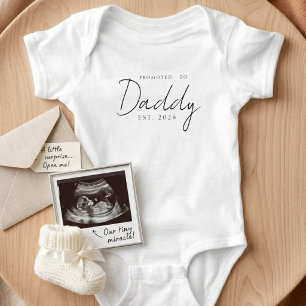 Body Para Bebê Promovido a Papai Doce Ano de Fundação Anúncio