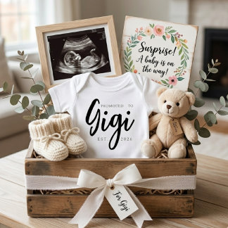 Body Para Bebê Promovido Para Anúncio do Ano de Gigi Sweet EST