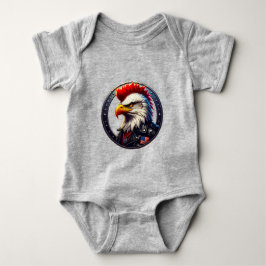 Body Para Bebê Protocolo Grin 50x50 Punk edição 001