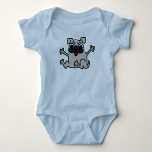 Body Para Bebê Pug