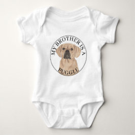 Body Para Bebê Puggle Dog