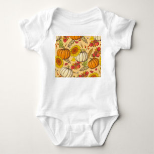 Body Para Bebê Pumpkin e Maple Deixa o padrão.