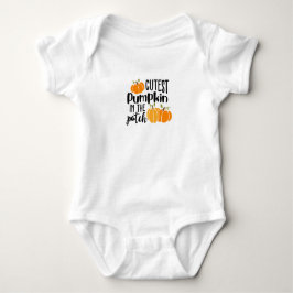 Body Para Bebê Pumpkin mais sujo do sistema