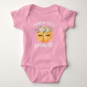 Body Para Bebê Pumpkin Patch Princess