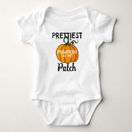 Body Para Bebê Pumpkin Prettiest no Patch